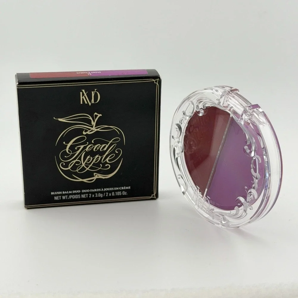 Kat Von D KVD Good Apple Blush Balm Duo Nymph's Grove 70 Cryptic & Mythic Apple